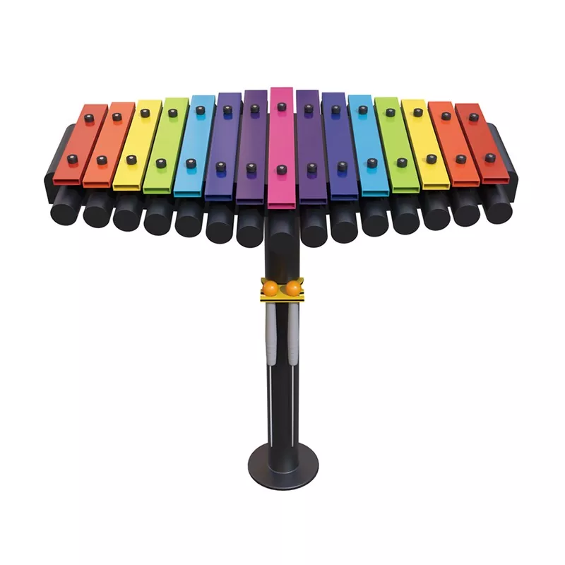 Regenbogenschlüssel-Glock-Edelstahl-Kindermusikinstrument