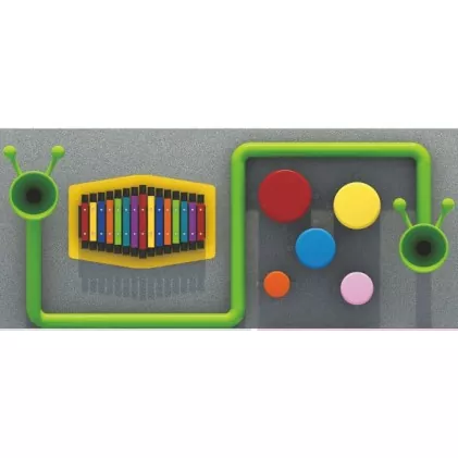 Das Wandmontage-Musikinstrument