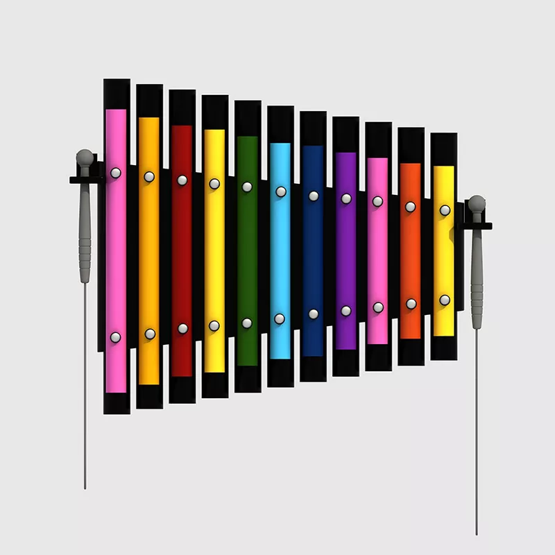 Wand-Metall-Percussion-Spielzeug-Musikinstrument